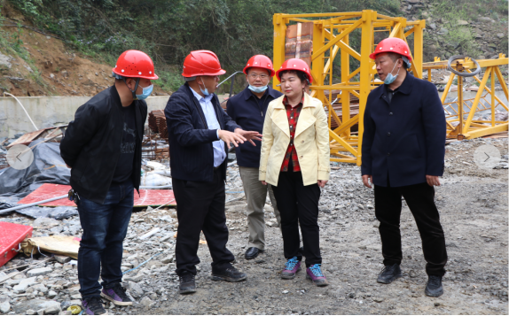 杨林华督导麻阳县防汛抗灾水利工程建设