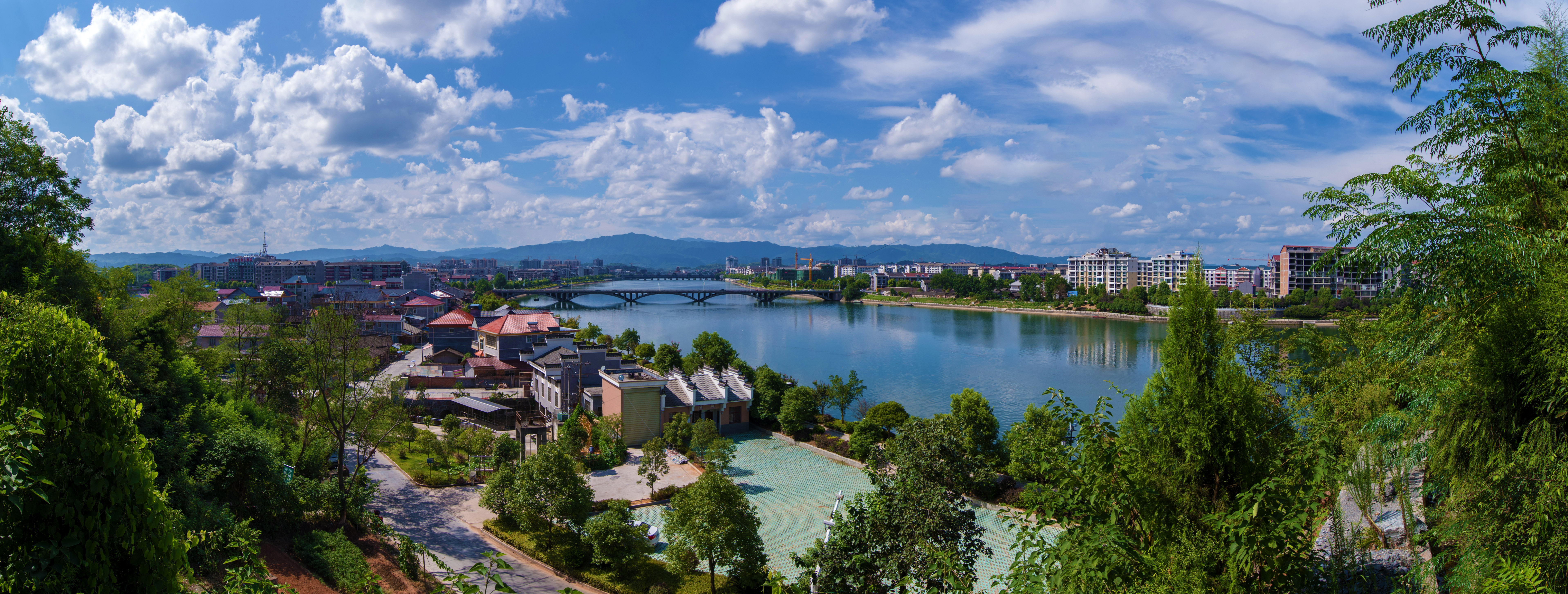 芷江国家水利风景区一城碧水入画来