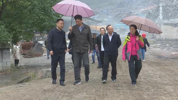 省第六生态环境保护督察组深入辰溪调研指导环保问题整改工作